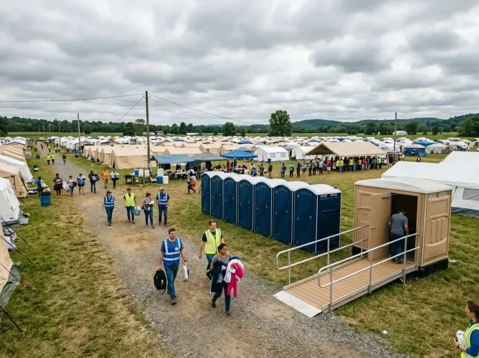 disaster-relief-camp-restrooms-010 — frequently asked questions, Dumpster & Portable Bathrooms Rental in Maryville, IL